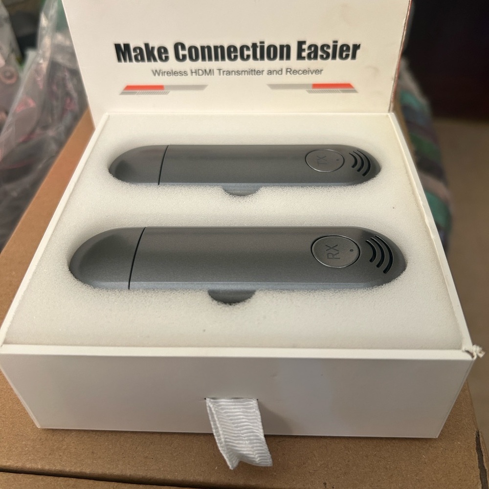 Wireless HDMI Transmitter and Receiver Set - Gray